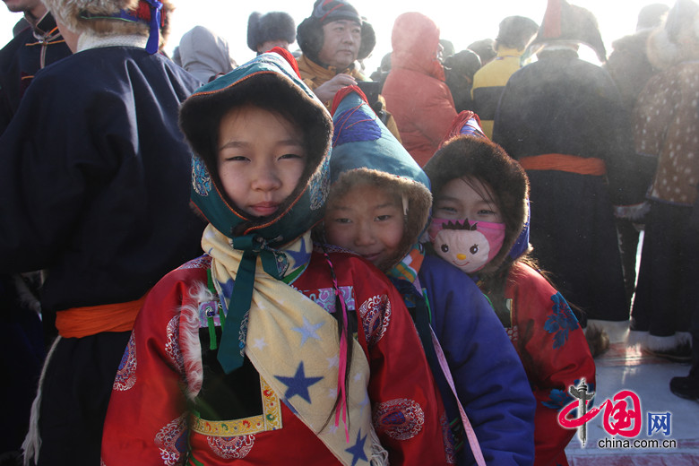 2014中国冰雪那达慕:冰天雪地里的运动激情（组图）（记者王金梅 摄影刘紫玄）