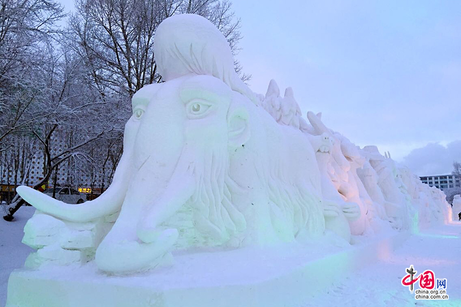 2014中國冰雪那達慕:冰天雪地裏的運動激情（組圖）（記者王金梅 攝影劉紫玄）