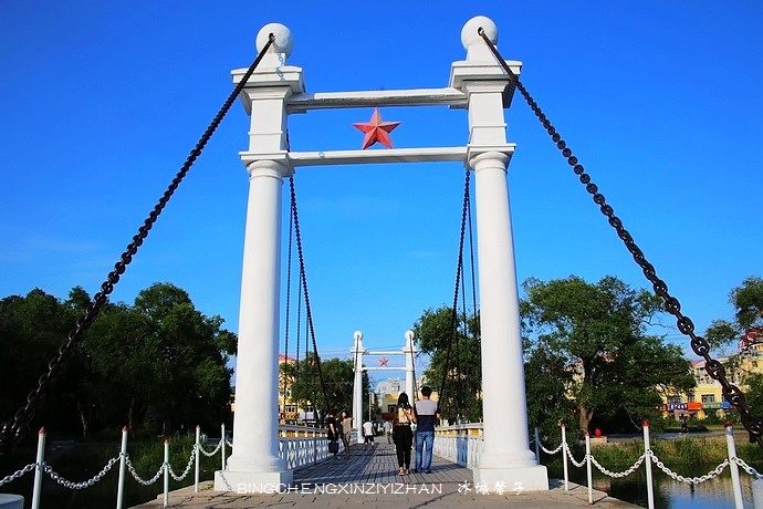 【呼倫貝爾】扎蘭屯，一座美麗的吊橋小城