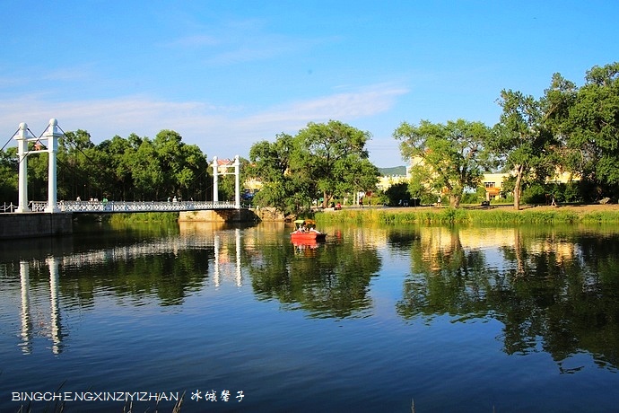 【呼倫貝爾】扎蘭屯，一座美麗的吊橋小城