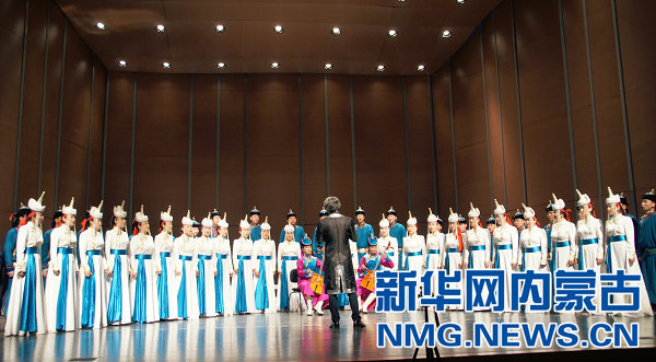 内蒙古举行无伴奏合唱音乐会