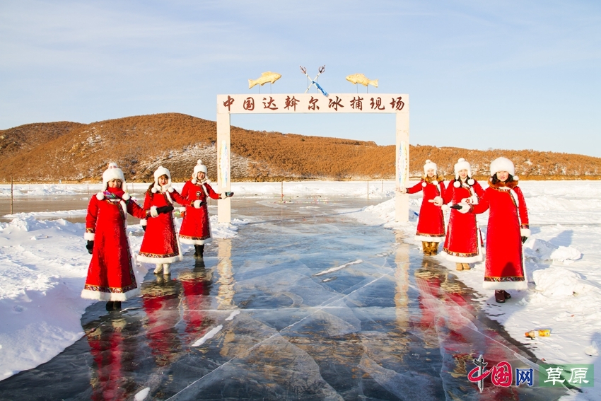 盛开在莫力达瓦的冬日红花 带你感受嫩水绿城内的冬日欢乐