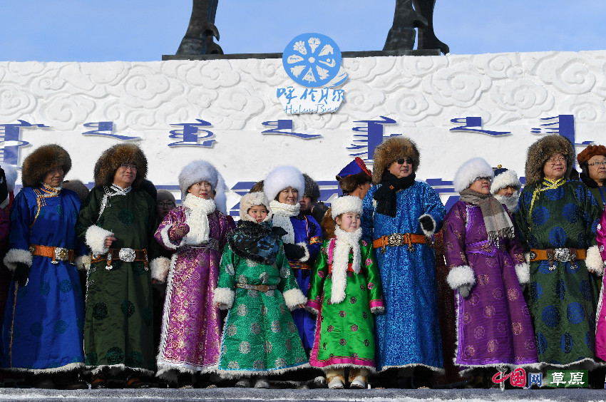 2017内蒙古冬季旅游那达慕开幕 呼伦贝尔雪原