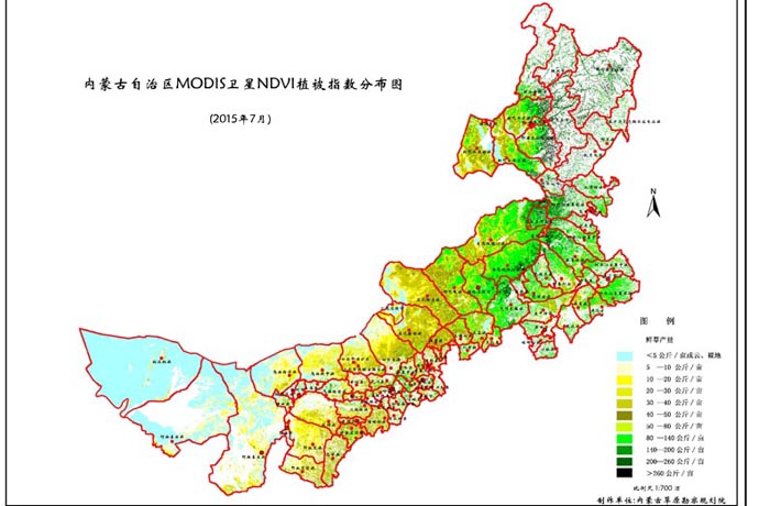 内蒙古发布七月牧草长势监测报告