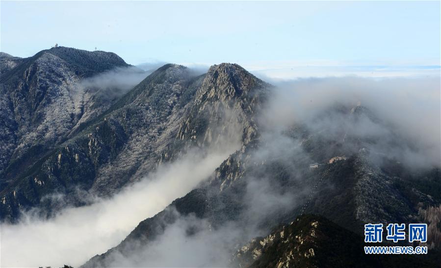 #（美丽中国）（2）庐山现云海雾凇 奇观幻如仙境