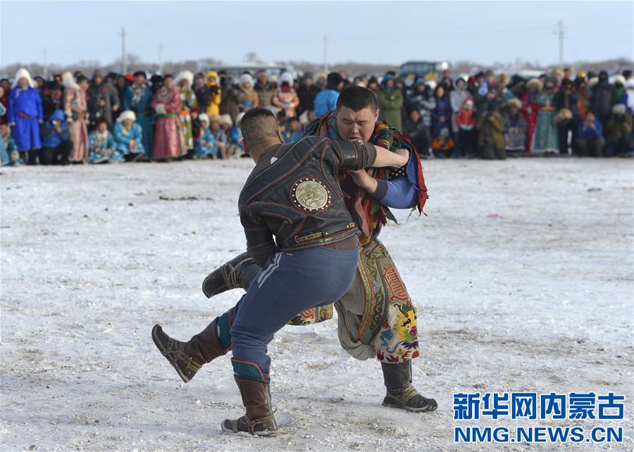 （体育）（4）冰雪草原搏克赛