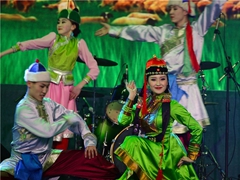 新疆和布克赛尔县春节文艺晚会精彩上演