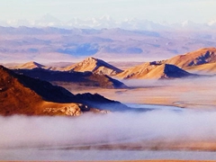 深秋的新疆巴音布鲁克草原